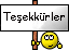 Tesekkurler